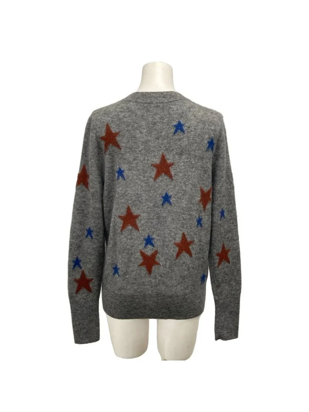 Chanel Cardigan S Dark Gray Blue